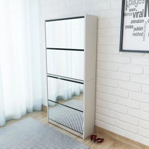 Modern wooden shoe storage - modern,