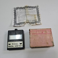 Vintage Tower Hobbies Digital Mini Tach Tachometer for Model Airplanes Untested