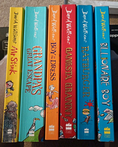David walliams books - 6,