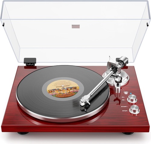 Belt drive turntable - belt, vinyl