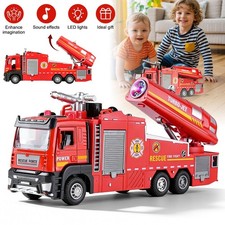 Water Spray Fire Truck Model