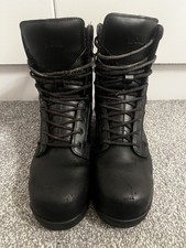 Magnum Elite Shield CT CP WP Safety Boots Size 8 UK Black Leather Vibram