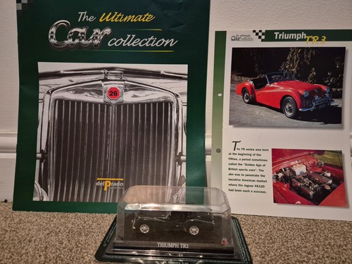 Triumph tr3 1955 green - 1/43,