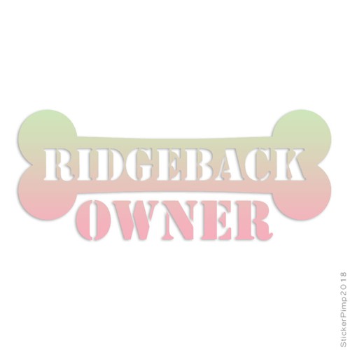 Ridgeback owner bone vinyl - ridgeback,