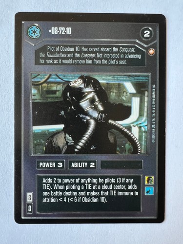 Decipher star wars ccg - wars, special