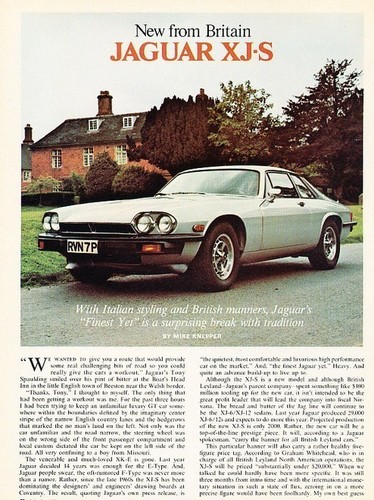 1975 jaguar xjs coupe - 1975, v12
