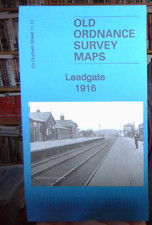 MAP OF Leadgate 1916 County
