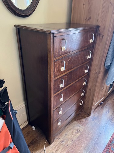 Retro mid century chest - retro, 6