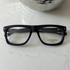  VIKTOR  ROLF Glasses VR 04  BLACK DESIGNER FRAMES NEW 54-18-140