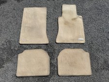 Mercedes 124 E Class Saloon or Estate Carpet Set Over Mats Beige / Tan e11222