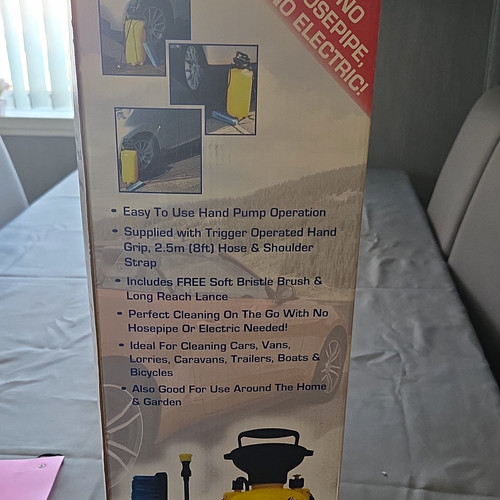 Portable 10l manual cold water - portable,