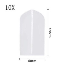 10Pcs LARGE Clear Garment