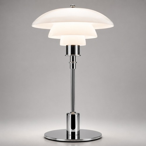 Art deco chrome table - chrome,