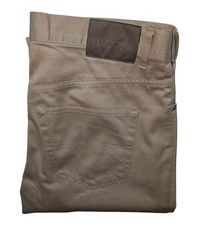 Men's VALENTINO JEANS Vintage Beige Straight Leg Jeans *FITS* W34" L32" *VGC*