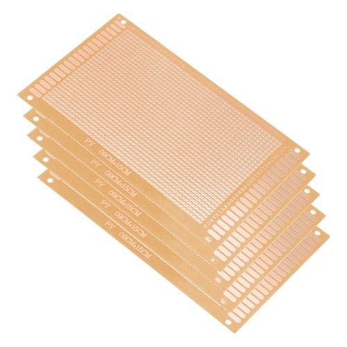 5pcs single sided stripboard - sided,