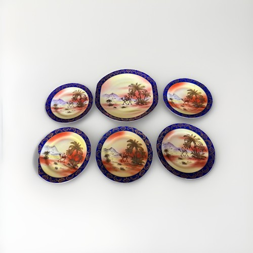 Vintage china tea plates - china,