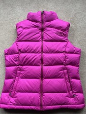 Ladies North Face Pink Gilet Size L New Without Tags