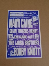 Marti Caine 1979 Futurist Theatre, Scarborough Handbill (Bobby Knutt/Libra Bros)
