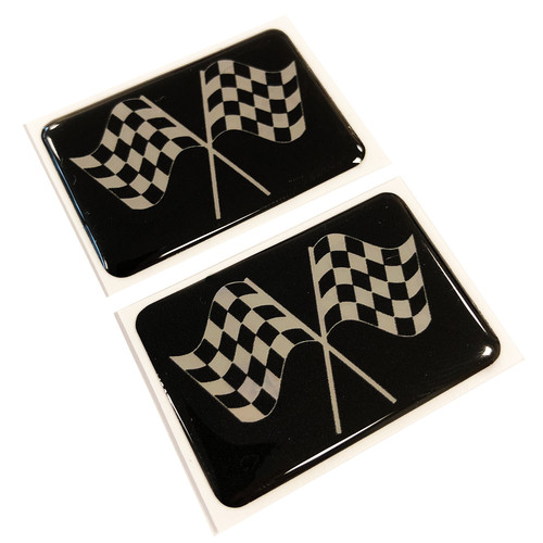 Racing checkered flag - 2x,