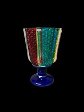 Vintage 5” Stemmed Hobnail