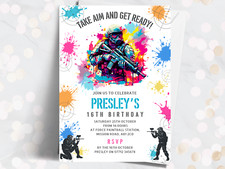 Paintball PERSONALISED