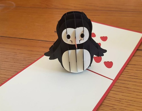 Pop cutie penguin - 3d,
