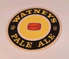 Watneys - Watneys  Pale Ale  - Round Vintage Beer Mat 