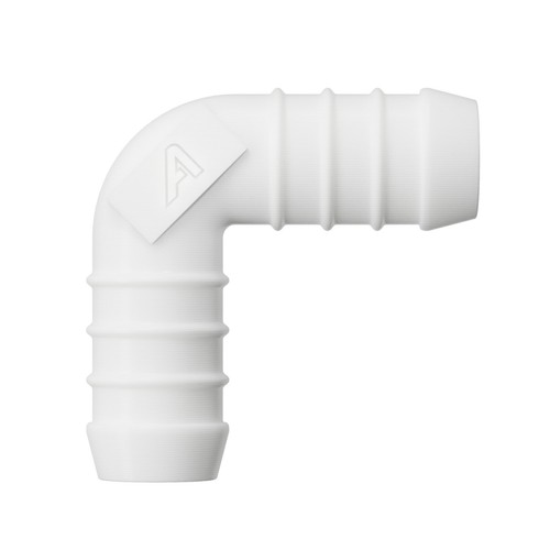 Degree elbow plastic barbed - plastic,