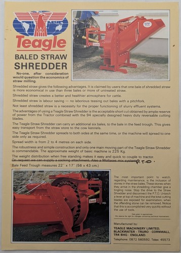 Original teagle baled straw - baled,