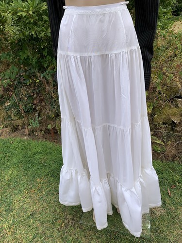1950s silk taffeta maxi - taffeta,