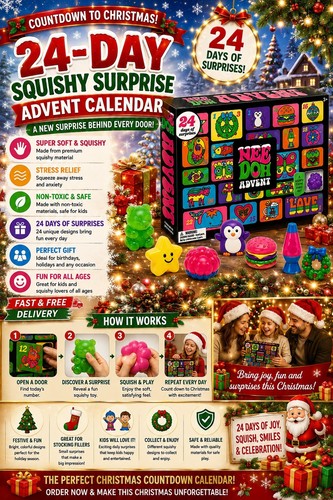 Hot needoh advent calendar - needoh,
