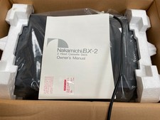 NAKAMICHI BX-2 2 HEAD CASSETTE DECK RECENTLY SERVICED.