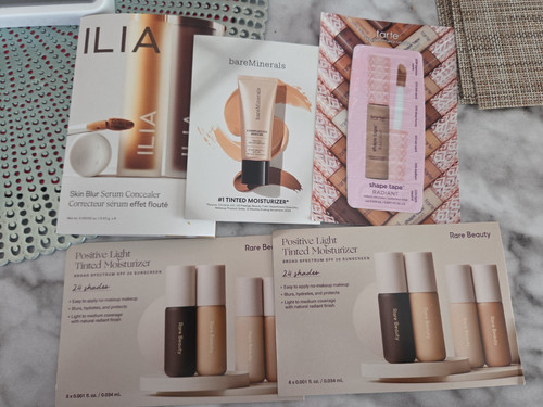 Sample complexion tester - sample,