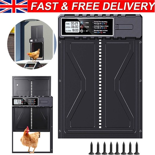 Automatic chicken coop door - automatic,