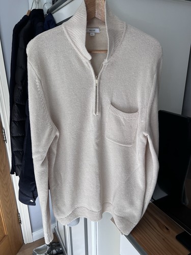 Reiss fleetwood half zip - ‘fleetwood’,