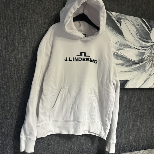 Lindeberg golf white hoodie - golf,