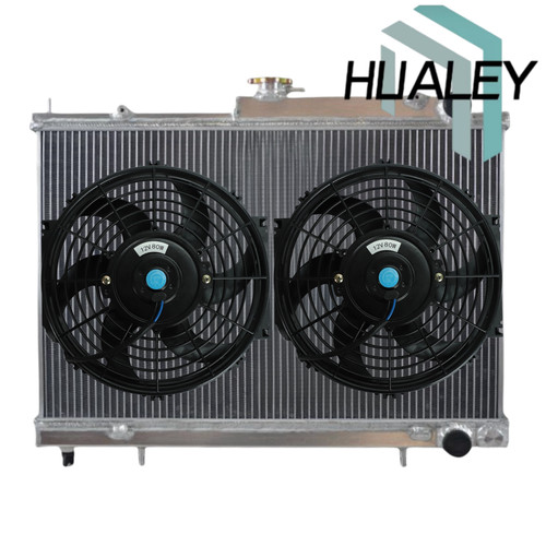 2row radiator fan for nissan - 2row, radiator+fan