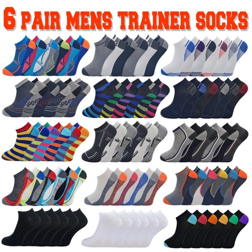 Mens trainer liner ankle socks - trainer,