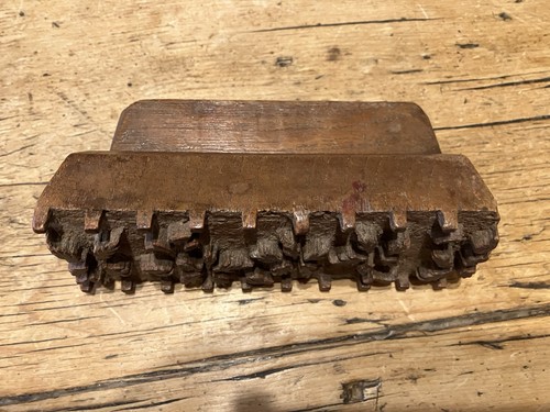 Vintage wood printing blocks - wood,