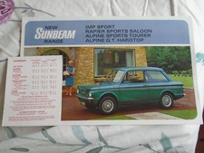 Sunbeam Imp Sport, Rapier &