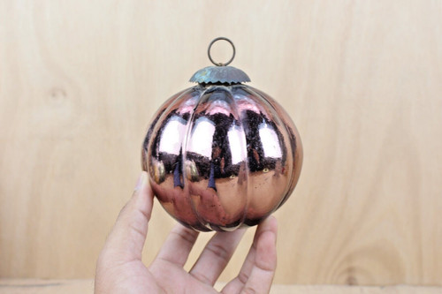 Antique copper toned - antique, pumpkin