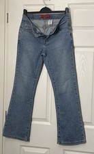 Levis 515 Jeans W26 L32 Womens Bootcut Mid Blue Stretch Y2K Vintage