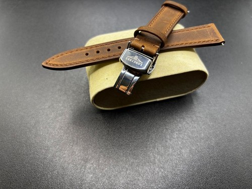 20mm longines brown leather - longines,