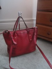 Radley Patcham Palace red leather multiway bag