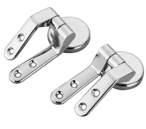 Toilet seat hinges pair - seat,