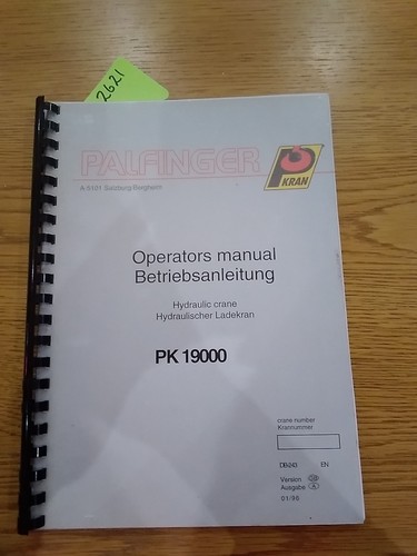 Palfinger hiab crane 19000 - crane,