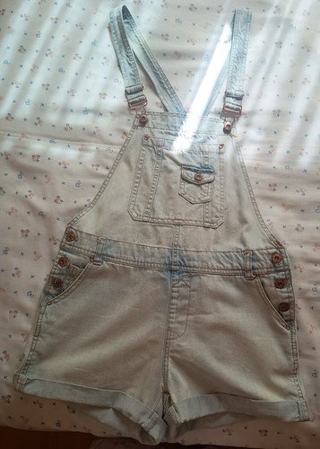 Ladies denim dungarees size - ladies,