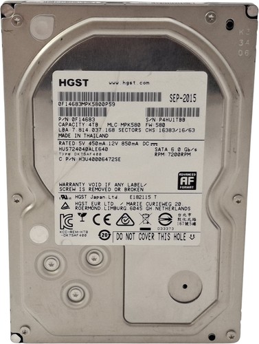 Hgst hus724040ale640 sata - hgst, 3.5"