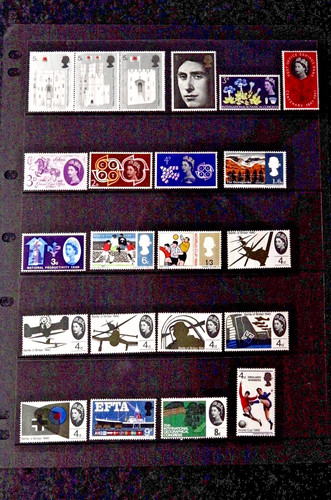 Stamps pre decimal 2 - gb, qe
