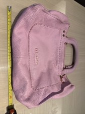 Ted Baker Pink Handbag With Detachable Shoulder Strap